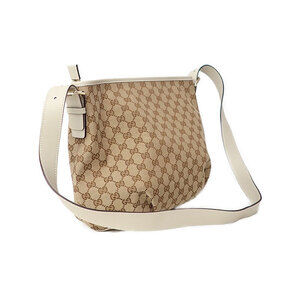 Gucci bag GG Canvas messenger Crossbody Brown shoulder